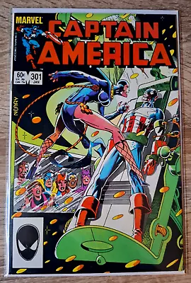 Buy Captain America #301 1984 Copper Age-Marvel Comics Listing #234 To #379 VF+ • 5.50£