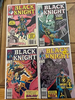 Buy Black Knight #1 - #4 FULL Series Run, Marvel Comics (1990) NM Condition • 30£