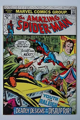 Buy AMAZING SPIDER-MAN (1973) #117 | VF- | The Disruptor • 31.03£