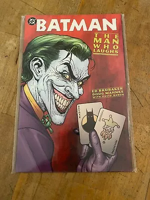 Buy Batman The Man Who Laughs #1 (one-shot - Ed Brubaker - Joker - Dc Comics - 2005) • 8£