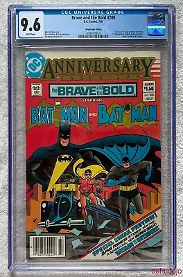 Buy DC BRAVE AND THE BOLD #200 1st App HALO GEO-FORCE KATANA Newsstand 1983 CGC 9.6 • 116.69£