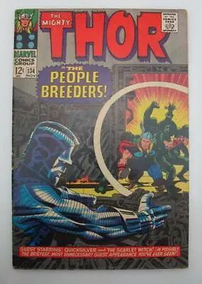 Buy Thor #134, 1st App High Evolutionary Upcoming Guardians Of The Galaxy Movie • 85.43£