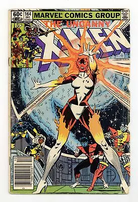 Buy Uncanny X-Men #164N GD 2.0 1982 • 16.31£