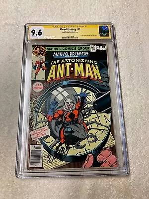 Buy Marvel Premiere #47 CGC SS 9.6 Signed By Bob Layton 1st Scott Lang Ant Man 1979 • 465.97£