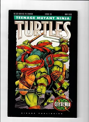 Buy Teenage Mutant Ninja Turtles Issue #59 - Part 10  City At War - 1993 - VF+ • 31.06£
