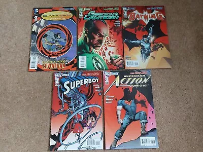 Buy DC New 52 No 1's Bundle Action Comics Superboy Batwing Green Lantern Batman... • 10£