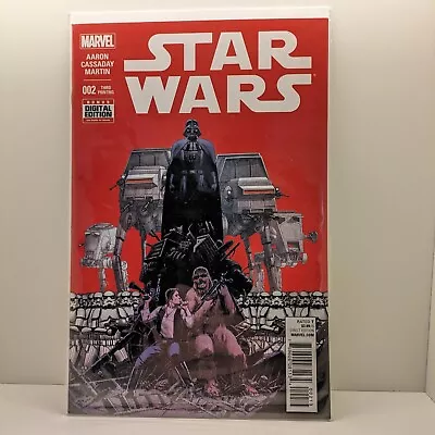 Buy Star Wars Marvel Comic | Star Wars #2 | 3rd Printing John Cassaday Variant Cover • 6£