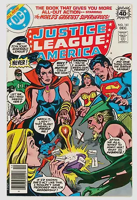 Buy Justice League Of America #161 VFN- 7.5 Zatanna Appears • 7.95£