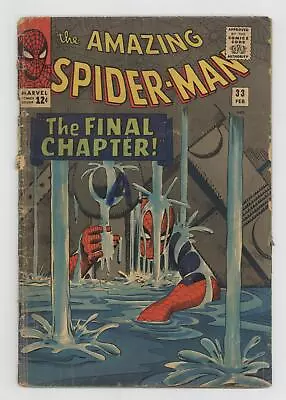 Buy Amazing Spider-Man #33 GD 2.0 1966 • 89.31£