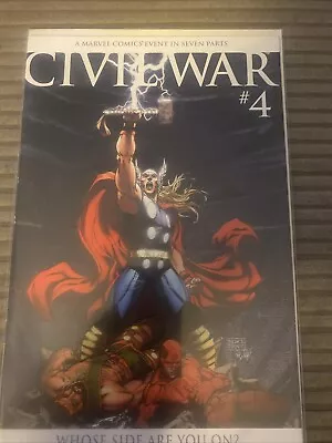 Buy Civil War #4 - Michael Turner Variant - First Print - Marvel Comics 2006 • 9.99£