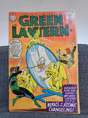 Buy Green Lantern #38 - 1st Appearance Of Goldface (DC, July 1965) 12 Cent Comic  • 15.52£