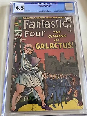 Buy Fantastic Four #48 CGC 4.5 1st App  Silver Surfer & Galactus! Jack Kirby Classic • 893.10£