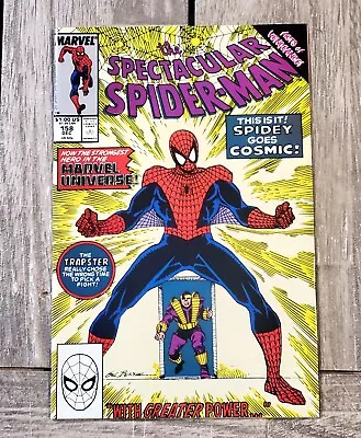 Buy 1989 Marvel Spectacular Spider-Man # 158 1st Cosmic Spiderman  • 4.66£