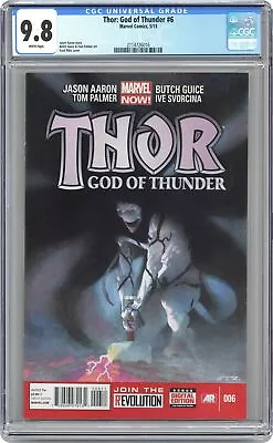 Buy Thor God Of Thunder #6 CGC 9.8 2013 2114726016 1st App. Knull • 97.08£