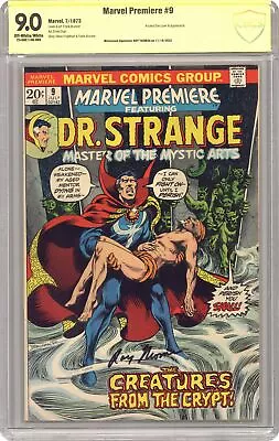 Buy Marvel Premiere #9 CBCS 9.0 SS Roy Thomas 1973 23-0AE1106-069 • 124.26£