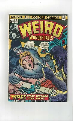 Buy Marvel Comics Weird Wonder Tales Vol. 1 No. 8 December 1974 • 4.99£