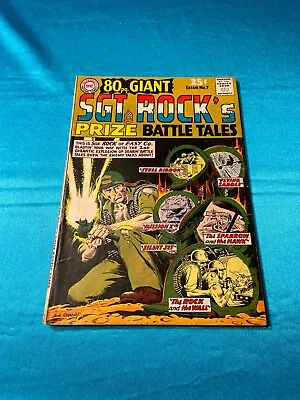 Buy Sgt. Rock's Prize Battles Tales 80 Giant, # 7, Feb. 1965, Very Good Condition • 23.30£