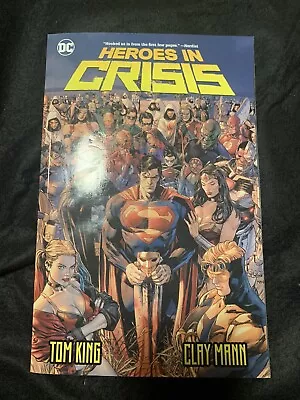 Buy Heroes In Crisis - Paperback By King, Tom - GOOD • 11.64£