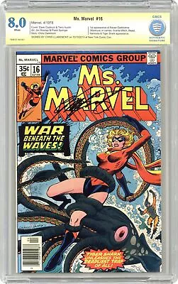 Buy Ms. Marvel #16 CBCS 8.0 SS Chris Claremont 1978 7508727-AA-001 1st App. Mystique • 89.31£