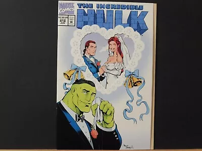 Buy Marvel Comics:  THE INCREDIBLE HULK #418 June 1994 The Wedding! Small Cover Tear • 4.99£