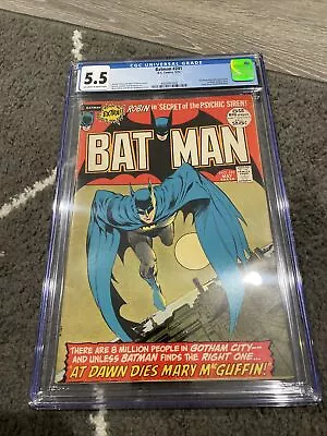 Buy Batman 241 (DC, 1972)  CGC 5.5 Classic Adams & Wrightson Cover • 97.08£