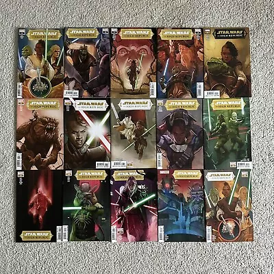 Buy Marvel Comics Star Wars The High Republic #1-15 Full Run All 1st Print 2021 • 66£