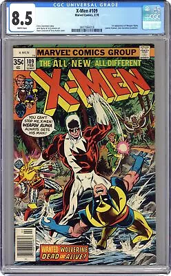 Buy Uncanny X-Men #109 CGC 8.5 1978 3807066018 1st App. Weapon Alpha/Vindicator • 264.05£