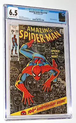 Buy Amazing Spider-Man #100 * CGC 6.5 * 100th Anniversary Issue * Romita Jr • 154.55£