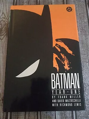 Buy Batman Year One 1st Edition Hardcover Dust Jacket FRANK MILLER Dark Knight • 23.33£