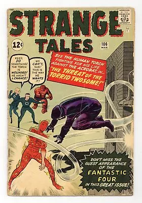Buy Strange Tales #106 GD- 1.8 1963 • 33.39£
