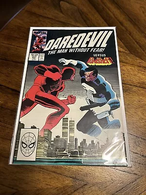 Buy 1988 Daredevil # 257 - Daredevil Vs. The Punisher - Marvel - Near Mint Or Better • 11.64£