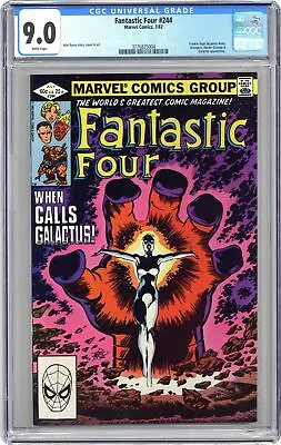 Buy Fantastic Four #244 CGC 9.0 1982 3776825004 • 81.54£