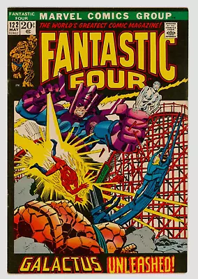 Buy Fantastic Four #122 VFN- 7.5 Silver Surfer And Galactus • 39.95£