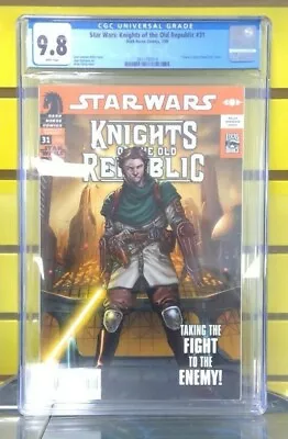 Buy Star Wars Knights Of The Old Republic #31 Dark Horse Comics 7/08 CGC 9.8 • 275.70£
