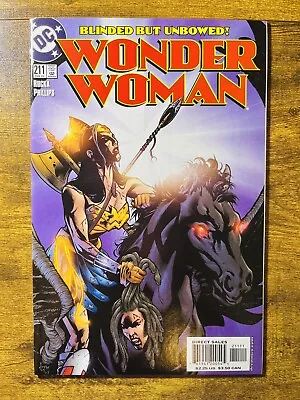 Buy Wonder Woman 211 Direct Edition Gorgeous Drew Johnson Cover Dc Comics 2005 • 2.29£