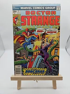 Buy Doctor Strange #21: Origin Of Doctor Strange Retold, Marvel Comics (1977) • 7.95£
