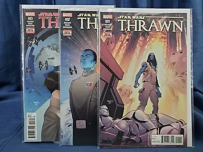 Buy Star Wars Thrawn #1 2 3 2018 1st Solo Series Marvel Comics Disney Star Wars • 31.06£