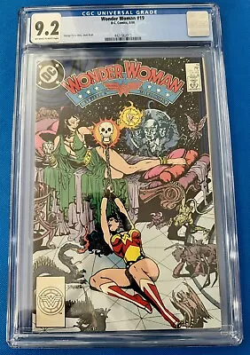 Buy Wonder Woman #19  1988   CGC 9.2  First Full Appearance And Cover Of Circe🔑 DCU • 46.60£