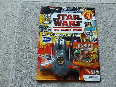 Buy Star Wars The Clone Wars Issue  1 Dec 2009 With Free Bounty Hunter Blaster Plus • 150£