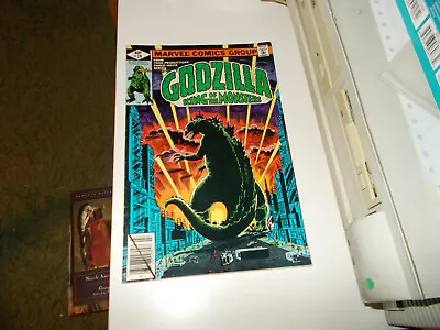 Buy Godzilla King Of The Monsters #24  Marvel 1979 40c Moench Avengers Spider-Man FN • 19.99£