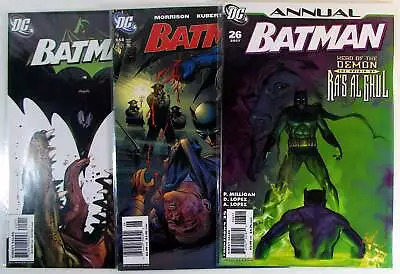 Buy Batman Lot Of 3 #642, 664, Annual 26 DC Comics (2007) NM 1st Print Comic Books • 13.52£