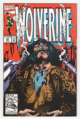 Buy Wolverine #66 - LARRY HAMA Story - MARK TEXEIRA Cover Art NM- 9.2 • 4.33£