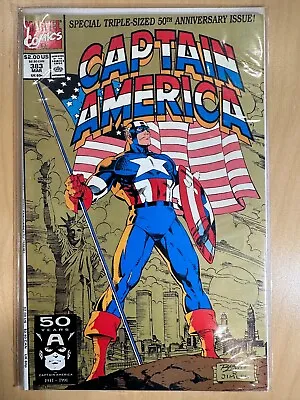 Buy Captain America #383, Marvel 1991, Special Triple-Sized 50th • 6.22£