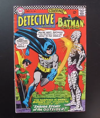 Buy DC National Comic Book Detective Comics No. 356 Batman Robin Outsider Cover 1966 • 27.18£