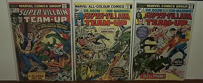 Buy Super-villain Team-up #2-8 10 12 Origin & 1st App Of The Shroud Marvel 1975 Htf • 19.99£