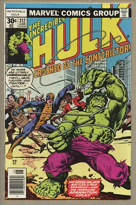 Buy The Incredible Hulk #212, 1st Constrictor • 7.77£
