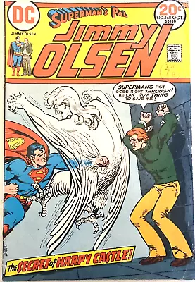 Buy Superman's Pal Jimmy Olsen  # 160.  October 1973. Fn+ 6.5.  Nick Cardy-cover. • 7.19£