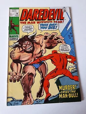 Buy DAREDEVIL # 79 1971 Marvel Comics (VOL. 1 1964) FN+ • 19.99£