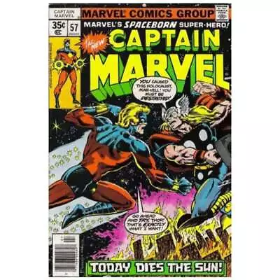 Buy Captain Marvel #57  - 1968 Series Marvel Comics Fine+ Full Description Below [j| • 11.19£