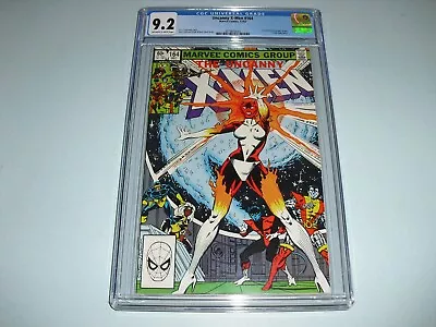 Buy Uncanny X-Men #164 CGC 9.2 W/ WHITE PAGES 1982! Marvel NM 1st App Of Binary • 59.40£